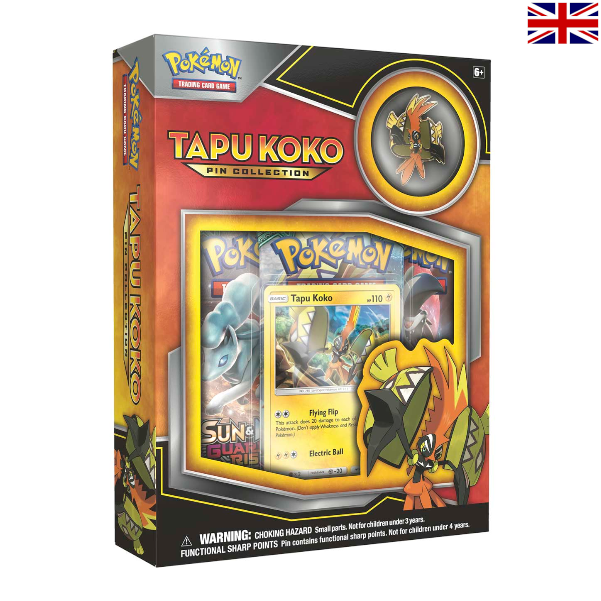 Pokémon -  Tapu Koko Pin Collection