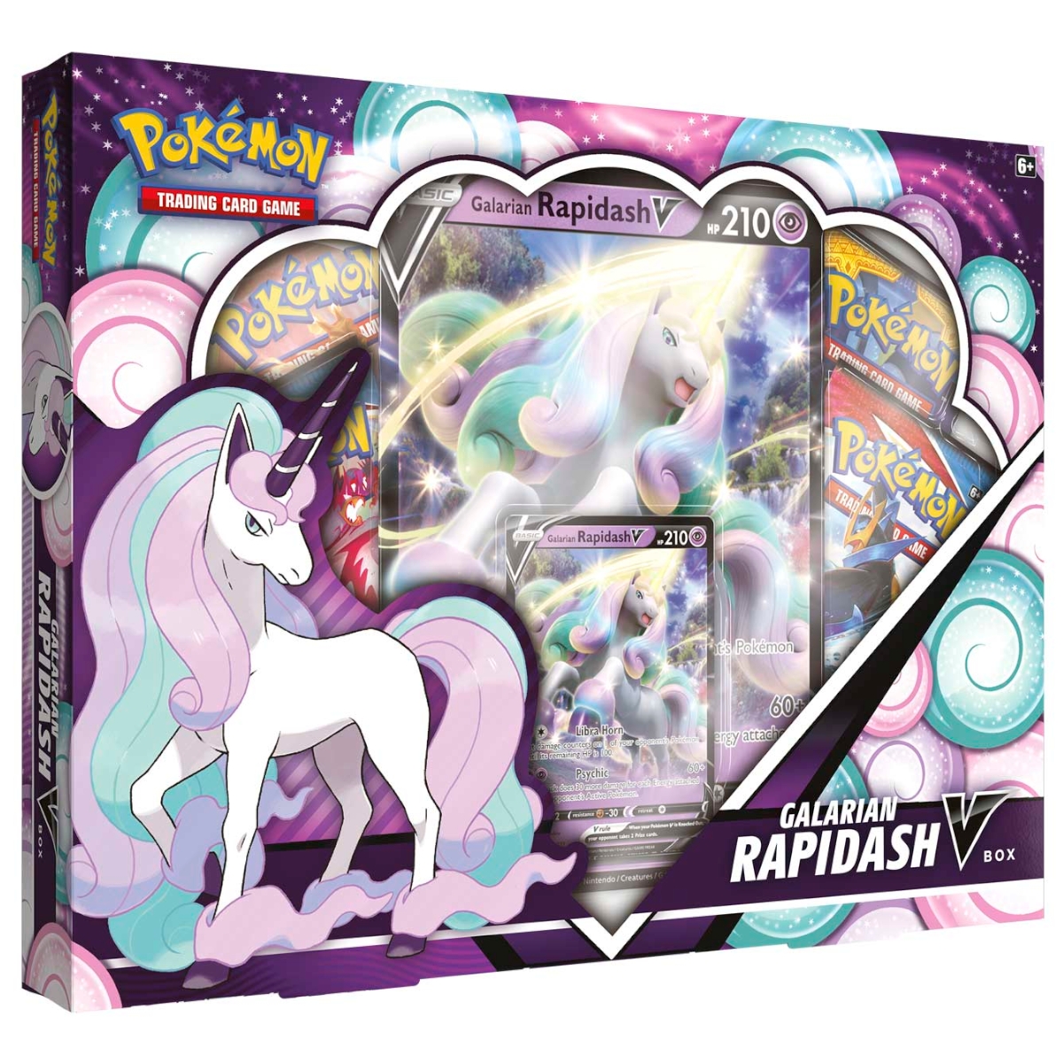 Pokémon - Galarian Rapidash V Box