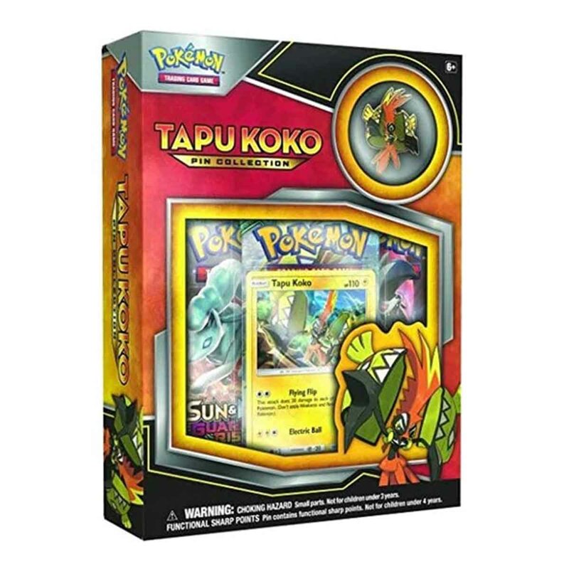 Pokémon -  Tapu Koko Pin Collection