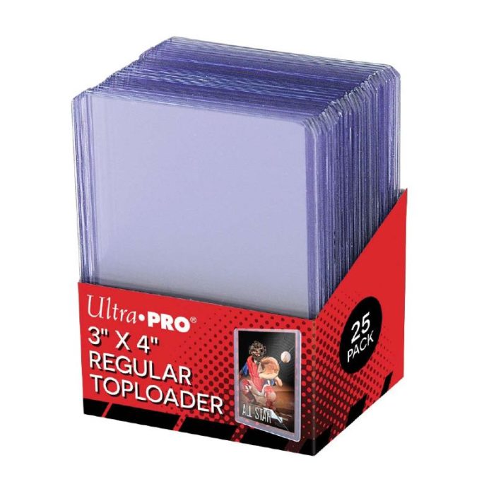 Ultra Pro Toploader 3X4 CLEAR REGULAR C40 - 25 Stück