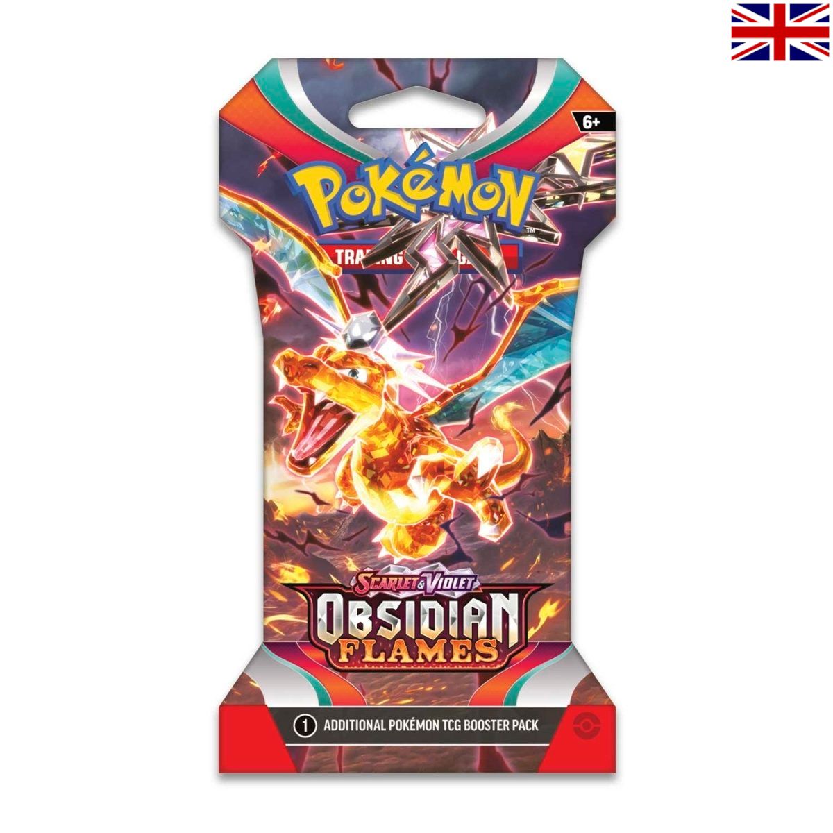 Pokémon - Obsidian Flames Sleeved Booster