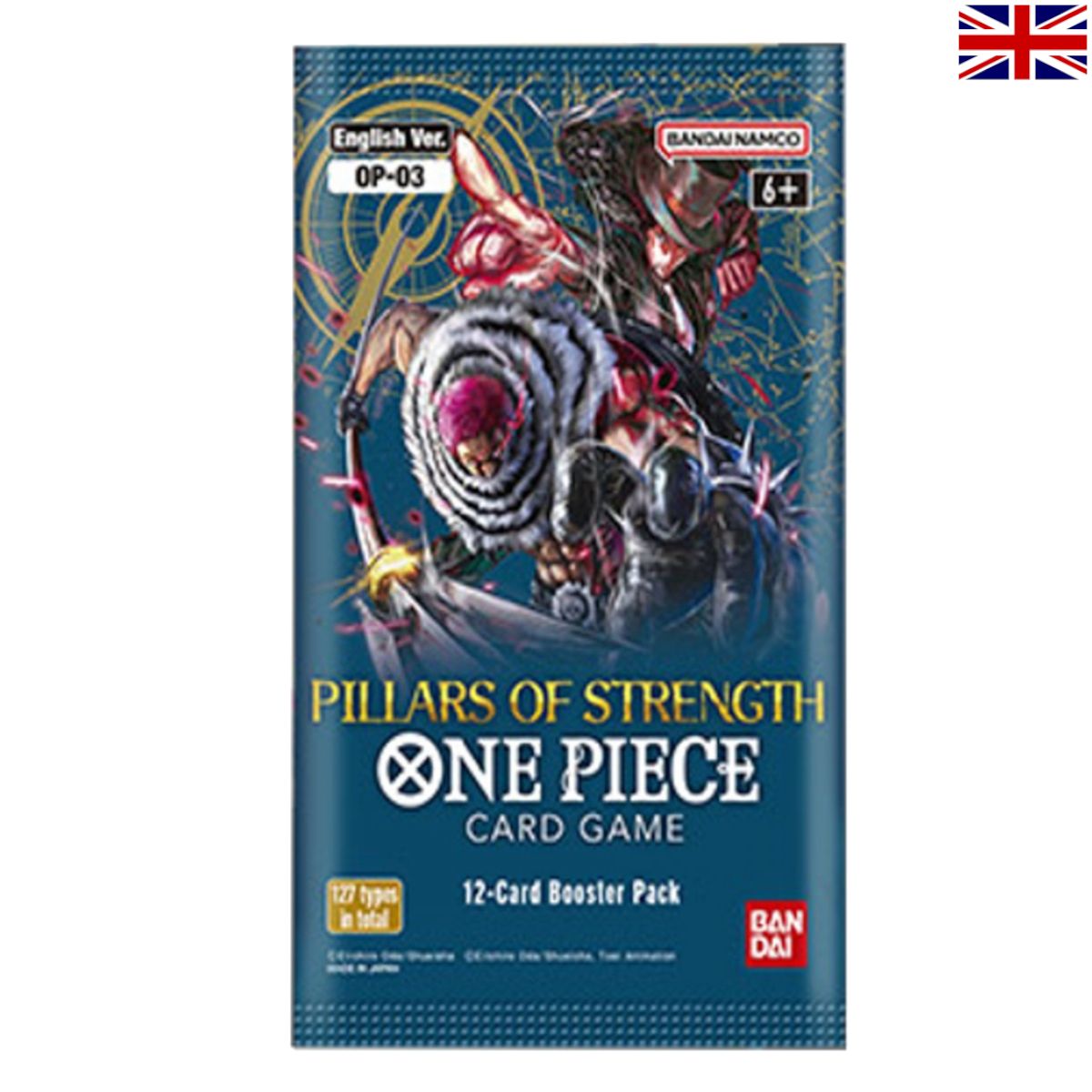 One Piece - Pillars of Strength OP-03 Booster Englisch