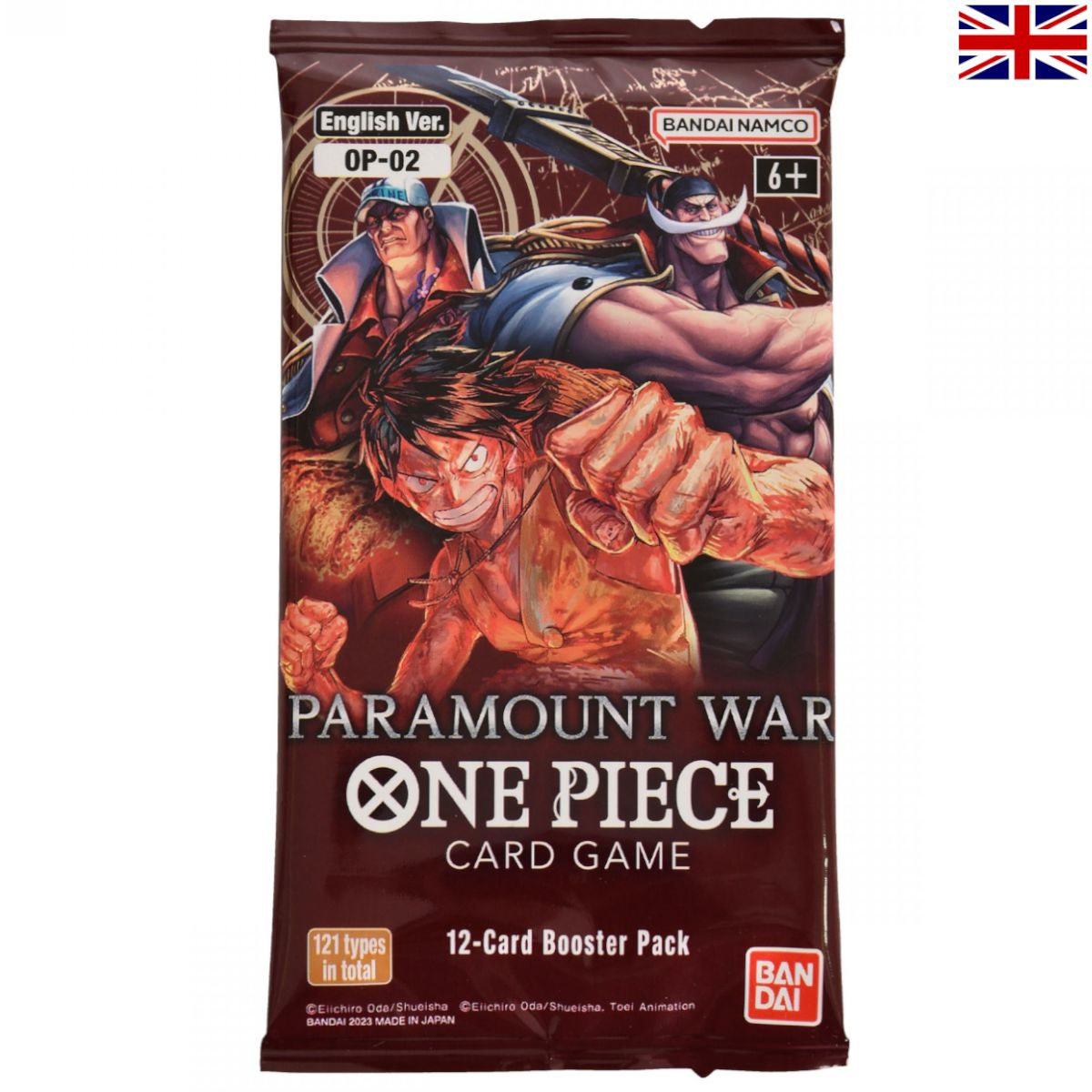 One Piece - Paramount War OP-02 Booster Englisch