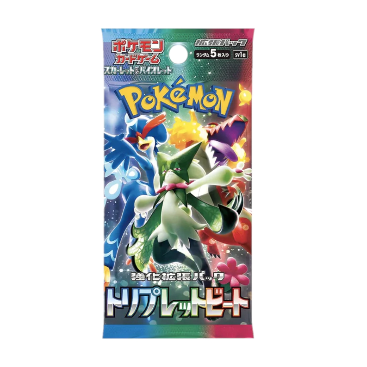 Pokémon - Triple Beat EX SV1a Booster japanisch