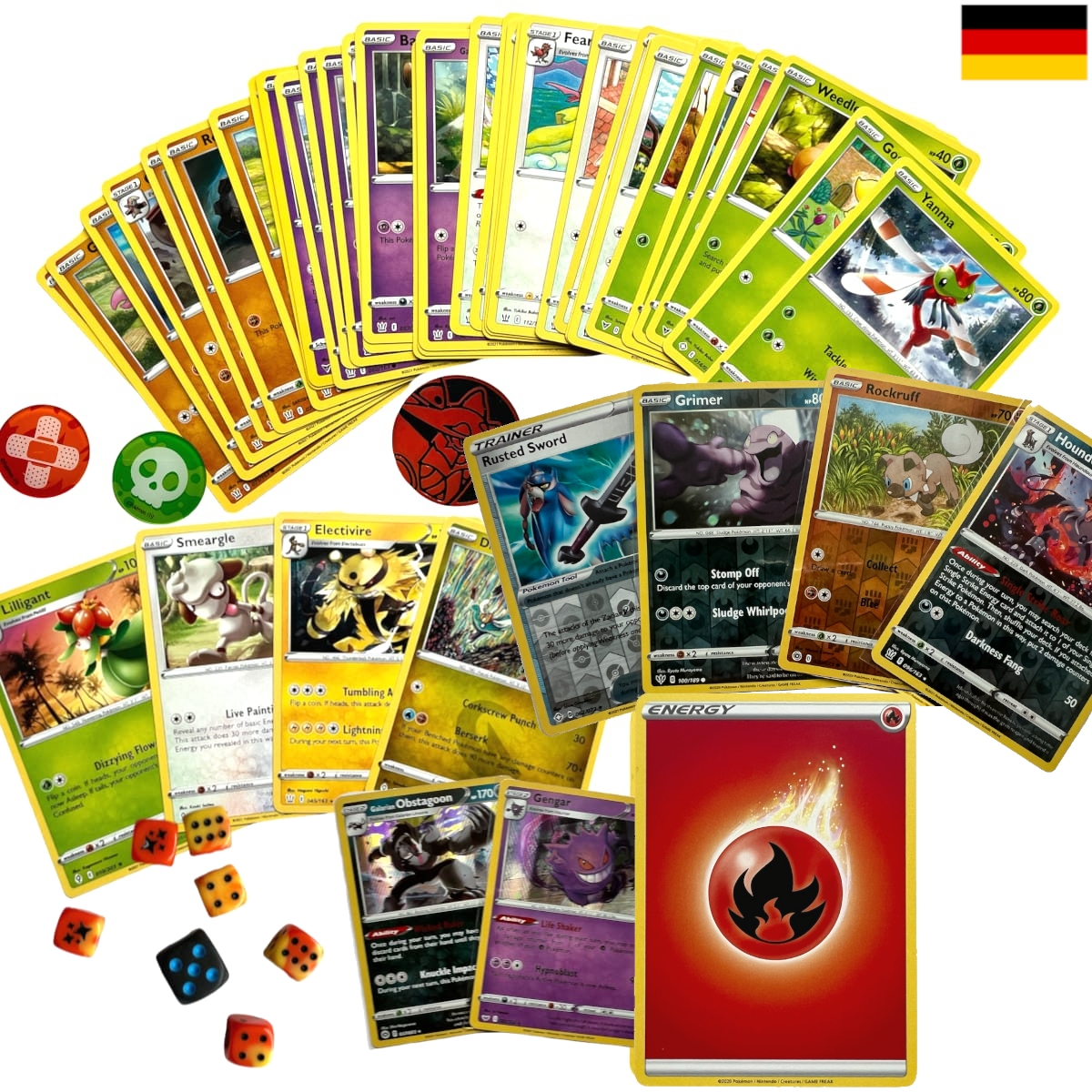 Pokémon - Bulk Set 100 - Deutsch