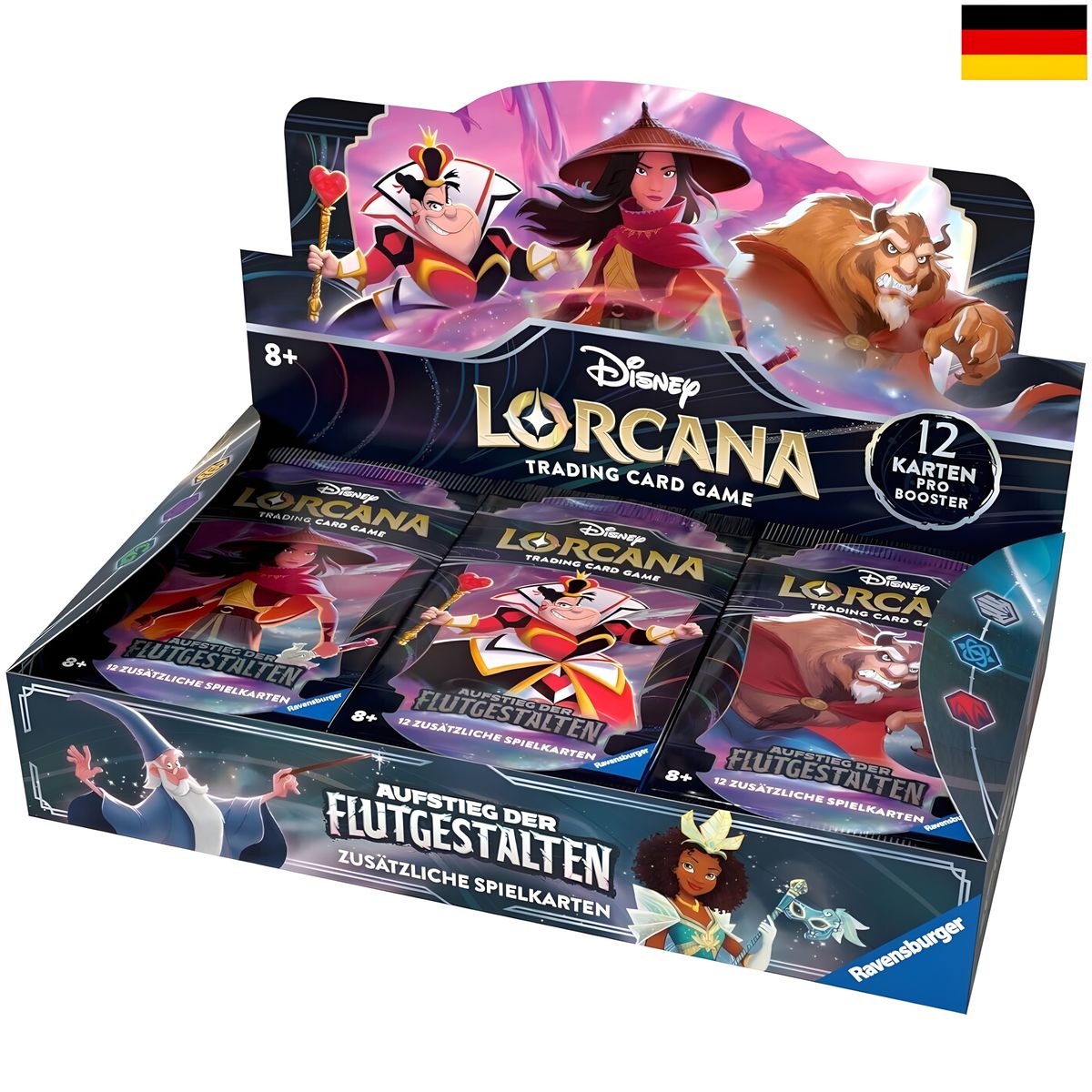 Disney Lorcana - Aufstieg der Flutgestalten - Display - Deutsch